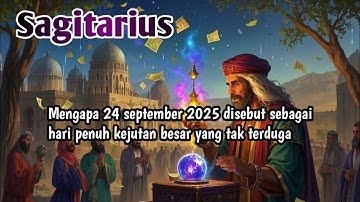 Zodiak Sagitarius Hari Ini ‼️ Mengapa 24 september 2025 disebut sebagai hari penuh kejutan besar
