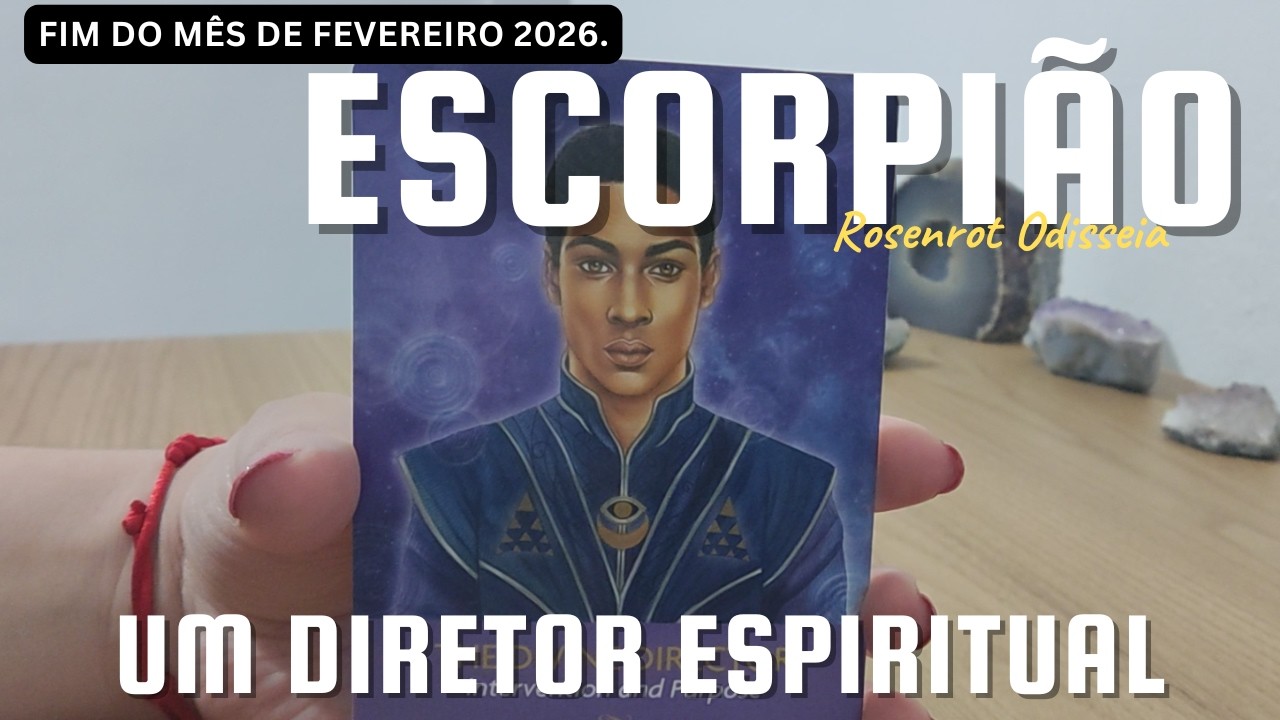 ESCORPIÃO ♏︎- A ESPIRITUALIDADE ESTÁ TE REDIRECIONANDO — OBSERVE QUANDO HÁ O ALINHAMENTO VERDADEIRO.
