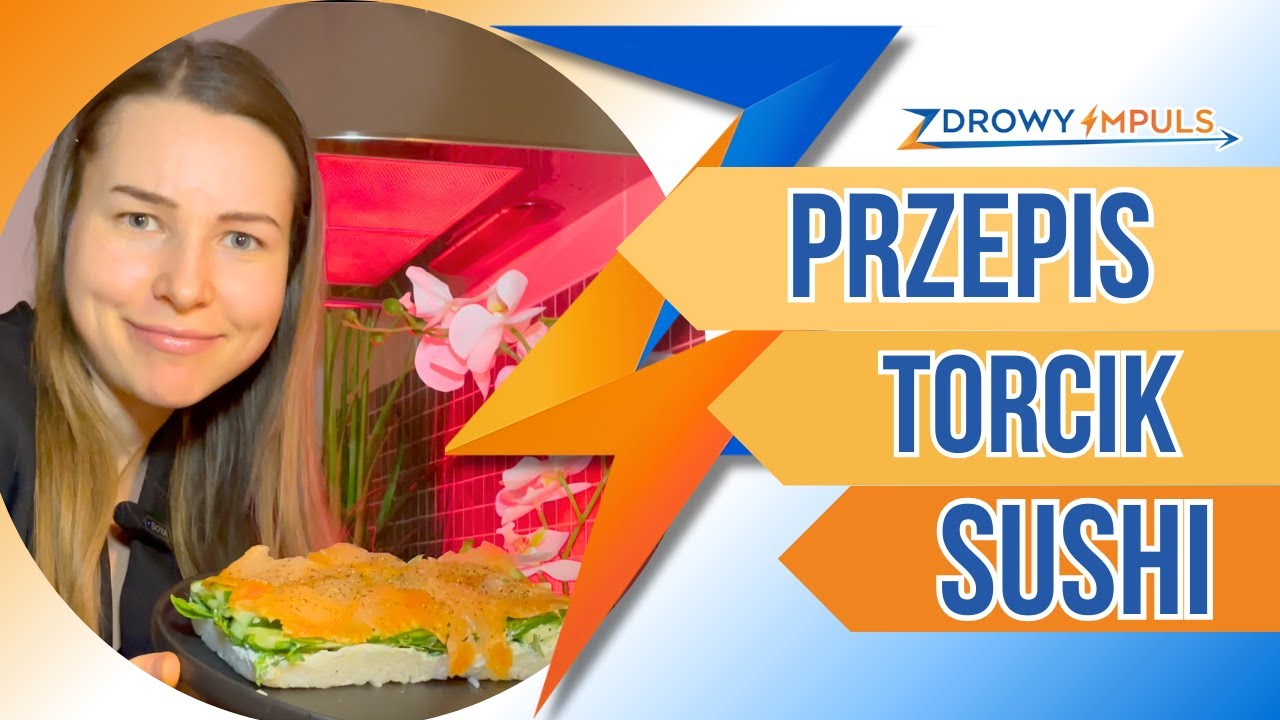 Przepis na torcik sushi 🍣 FIT inspiracja | Azja Express #1