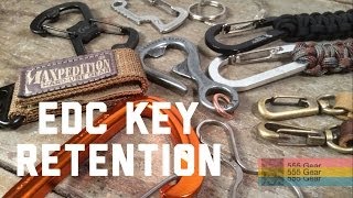 EDC Key Retention Fobs "10 Ways to Never Lose Keys Again" Maxpedition, Leatherman & More