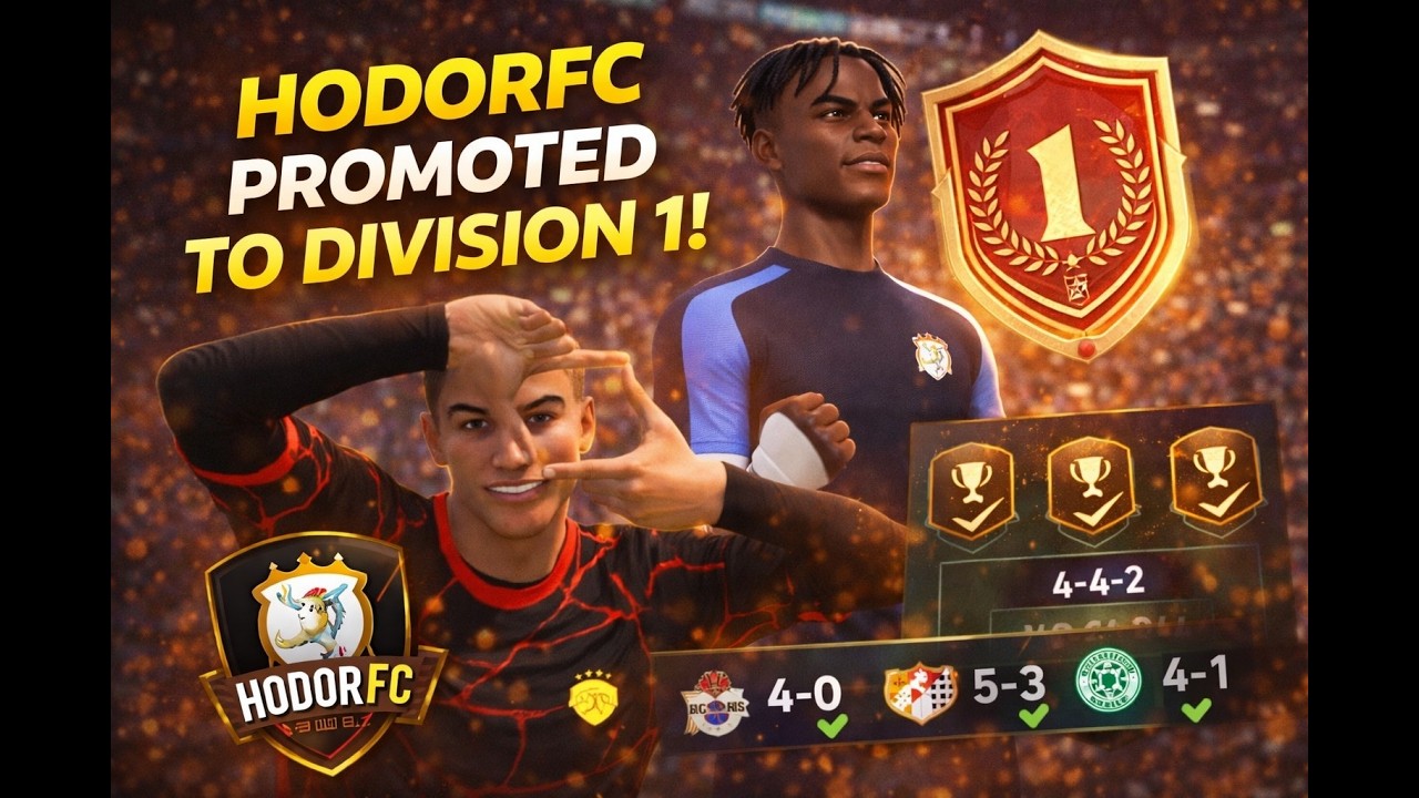 Powerful push to Division 1 | FC Clubs RTG Ep 5 | FC 26 | Hodor FC | Tamil