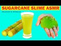 Sugarcane Slime ASMR/DIY Sugarcane Slime #shorts