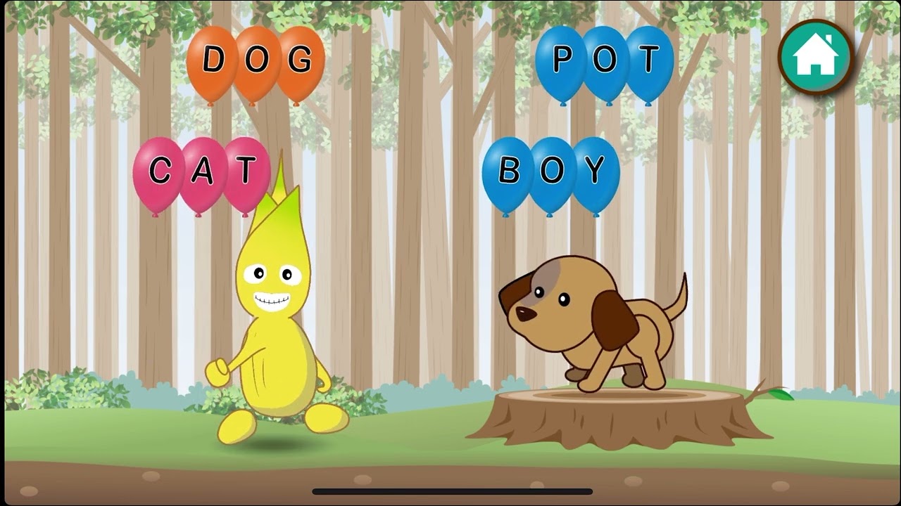 もじあそびABC】Find a Word! - YouTube