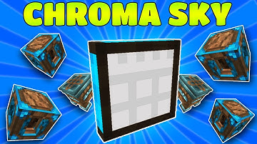 Chroma Sky Minecraft Modpack EP 7 Integrated Dynamics Storage System | Modded Minecraft
