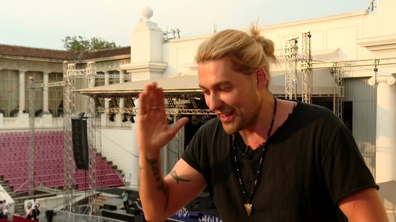 Portret David Garrett, violonist (@TVR Cultural)