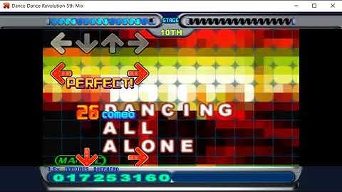 DDR 5th mix Dancing all alone