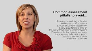 Assessment Modifications: What NOT to do - Assessing Achievement with the ELL in Mind