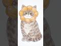 ポンデリングにゃんこ😸🍩 #猫 #イラスト #cat #drawing