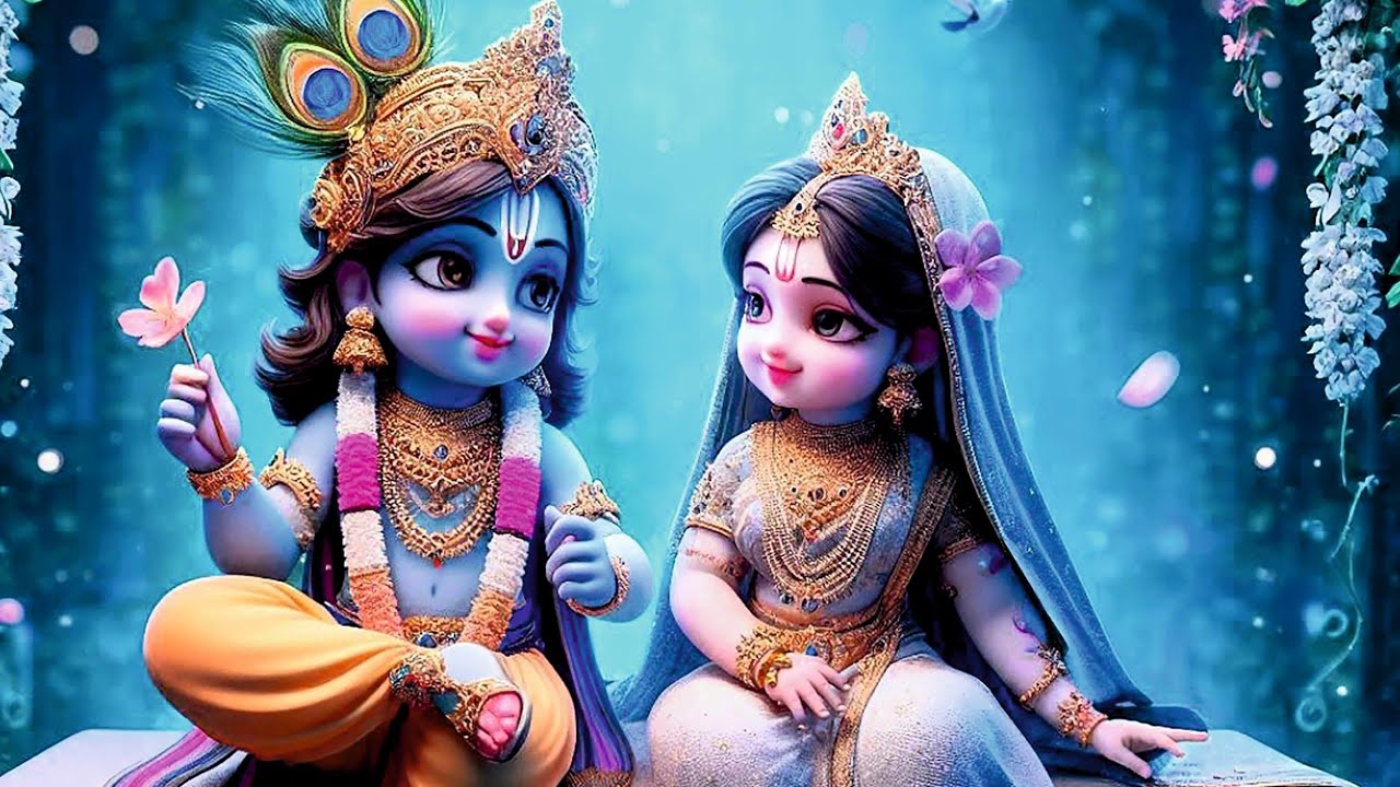 🏵️New bhajan radha krishna |RadhaKrishna | Morning Bhajan | Lofi Bahan |Sunoai |Peaceful