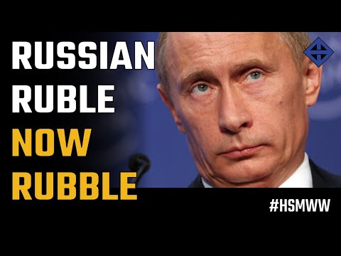 The Russian ruble turns to rubble while America expands