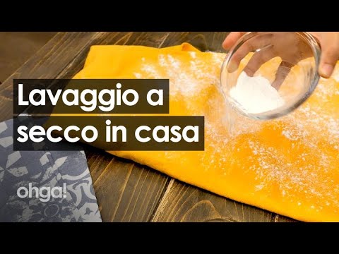Video: Come Lavare Le Cose A Secco?