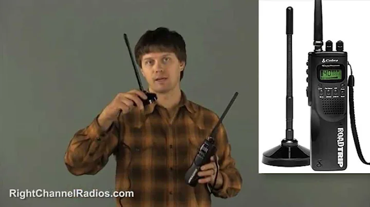 Cobra HH Road Trip Handheld CB Radio Kit