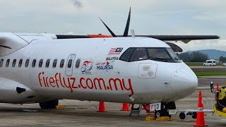 From Seletar to Subang or from Singapore to KL ... with ATR-72 FireFly 9M-FYD