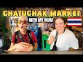 British mum goes shopping at bangkok thailands largest market