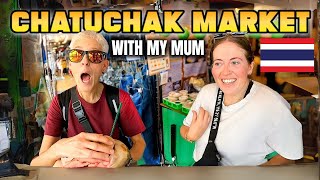 British Mum Goes Shopping at Bangkok Thailands Largest Market