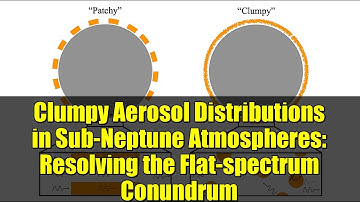 Clumpy Aerosol Distributions in Sub-Neptune Atmospheres: Resolving the Flat-spectrum Conundrum
