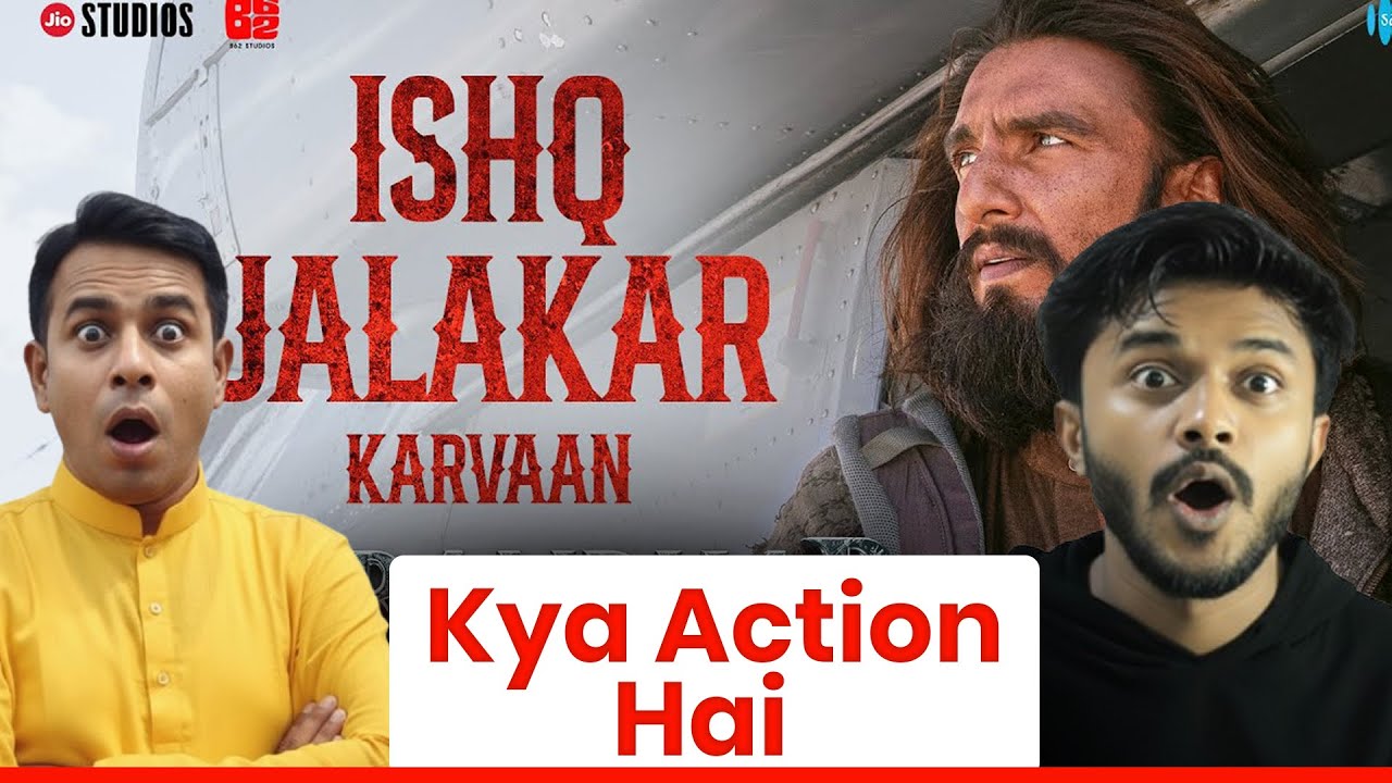 Ishq Jalakar - Karvaan Reaction | Dhurandhar | Ranveer Singh, Shashwat Sachdev | Bipsek Reaction