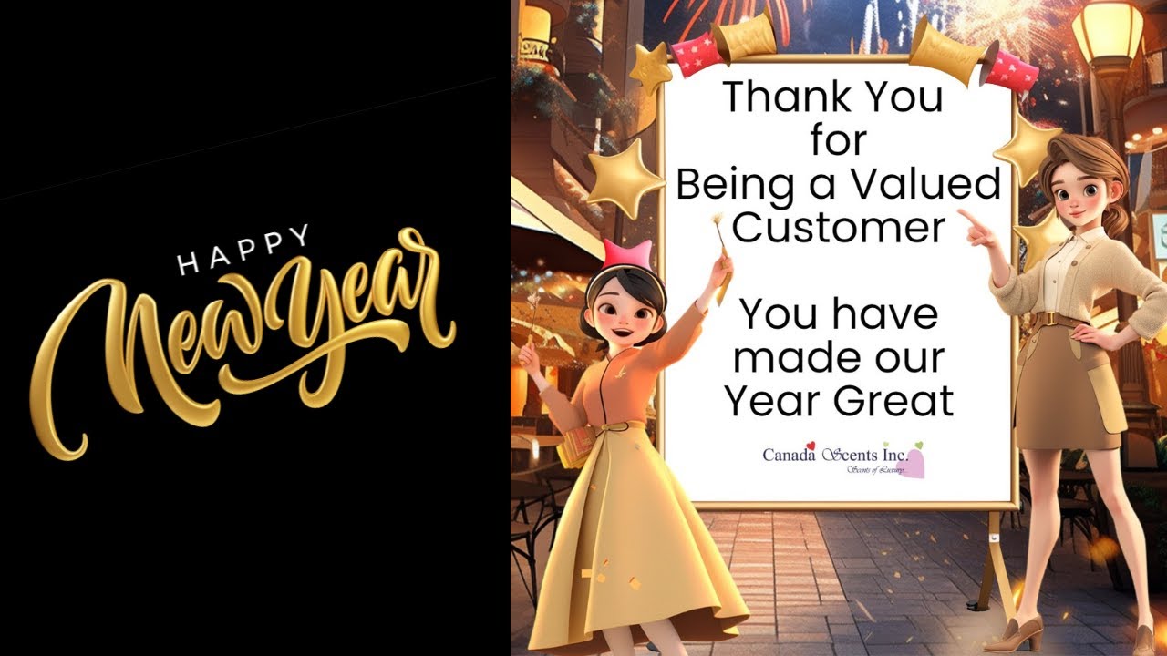 Canada Scents Thanks You happynewyear YouTube