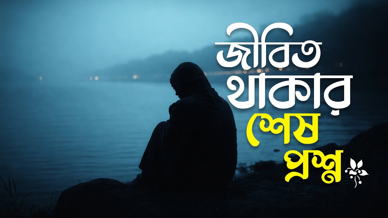 জীবিত থাকার শেষ প্রশ্ন | Deep Bangla Song | Life & Death | Cinematic Vocal