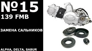 ALPHA, DELTA, SABUR. 139 FMB (Замена сальников)