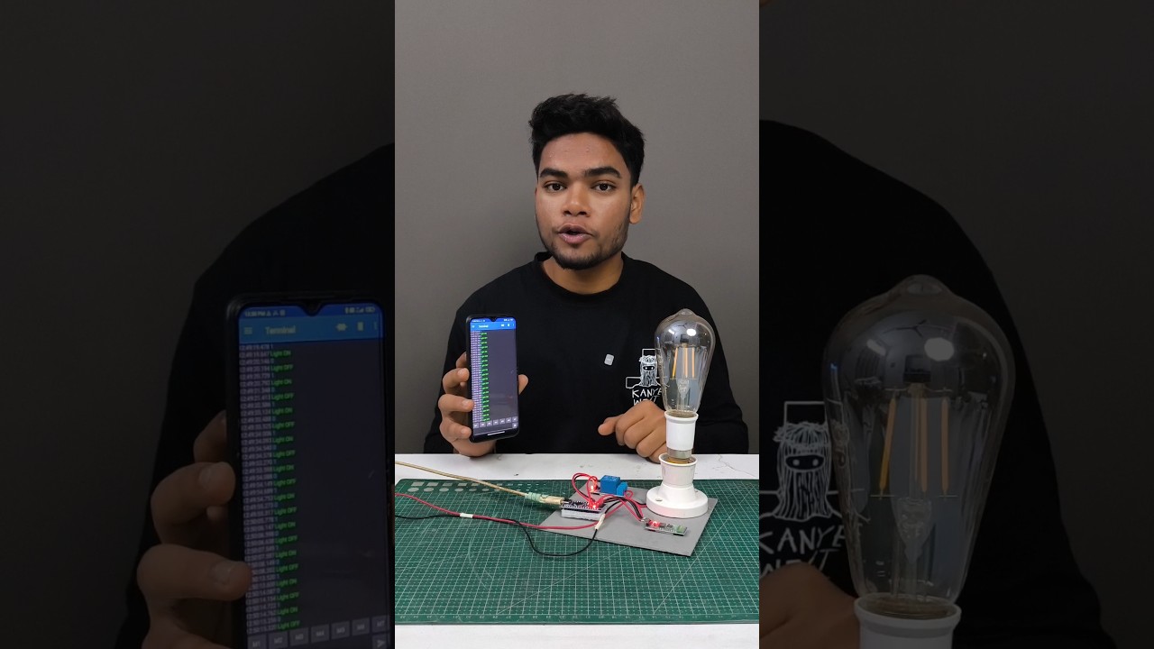 "Bluetooth Control Light — DIY Smart Home in 60 Seconds!" 