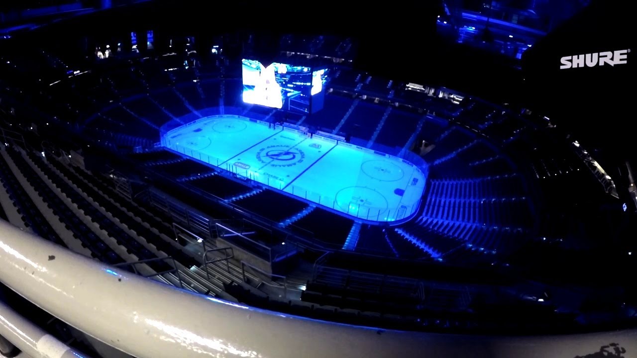 amalie arena game day tour