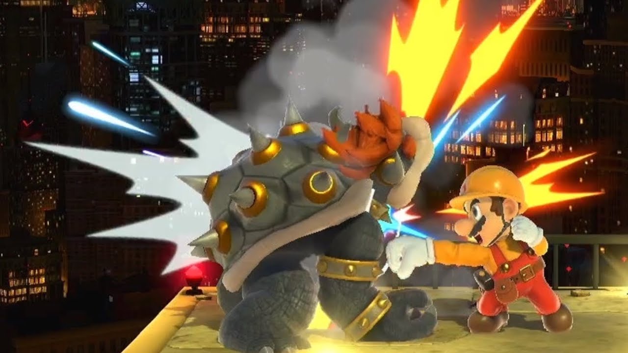 MARIO VS BOWSER ( Level 9 ) Smash Bros Ultimate - YouTube