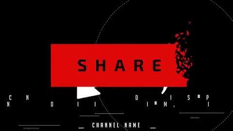 YouTube Glitch | YouTube CTA Videos | Like, Share, Subscribe Video Templates | Videobolt.net