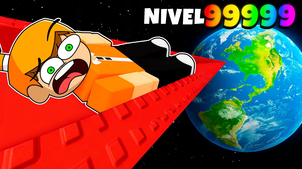 Alcancé VELOCIDAD MÁXIMA escalando en ROBLOX… TERMINÓ MAL