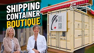 Clothing Boutique Made Out of a Shipping Container!