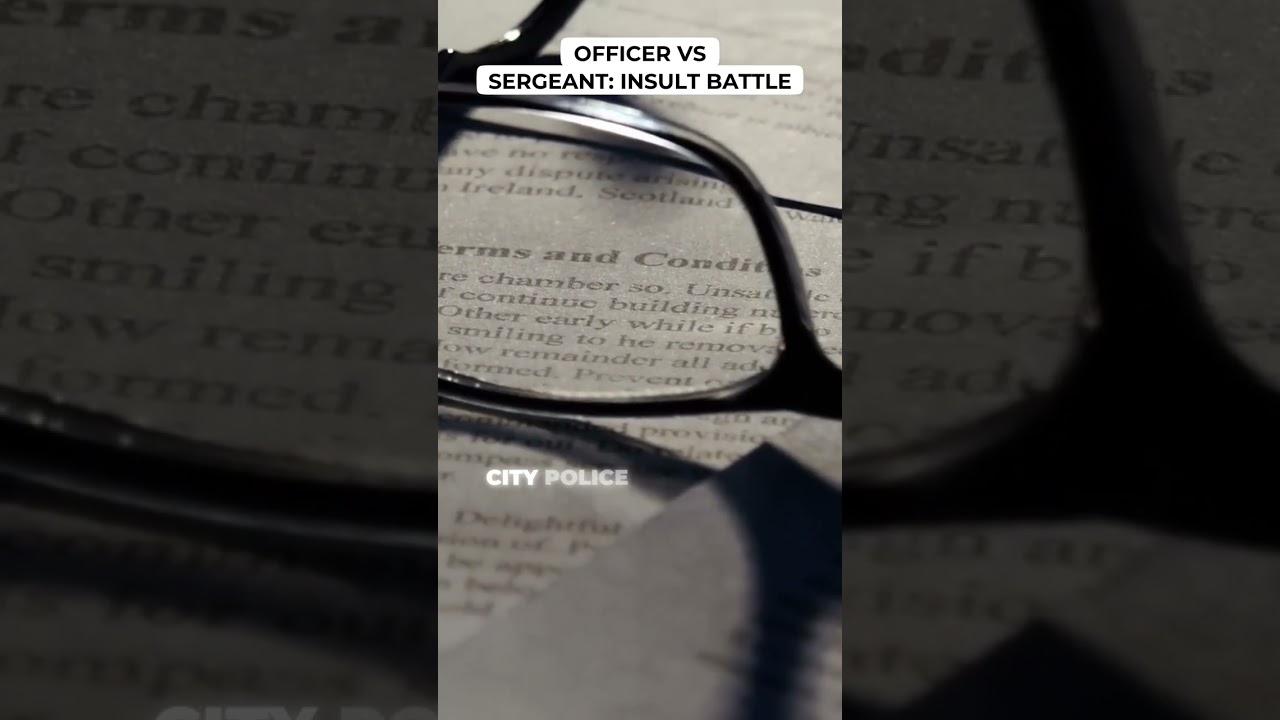 Officer vs Sergeant: Insult Battle