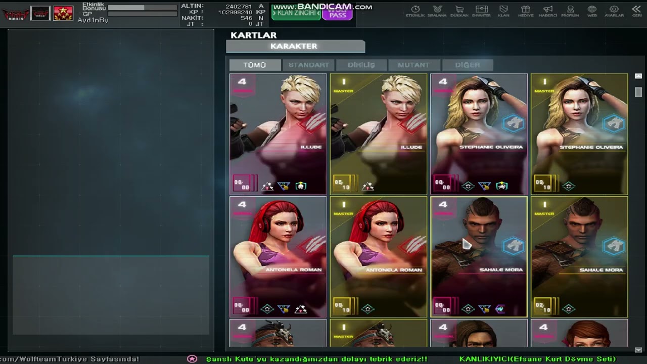 WOLFTEAM   ENVANTER  VİDİYOM