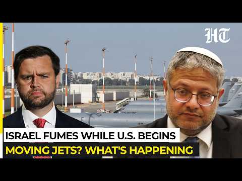 US Moves 20% of Jets Out of Israel Amid Sharp Clash Between Vance and Far-Right Israeli Ministers?