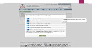 How to do Electronic verification (EVC) of ITRV Net Worth