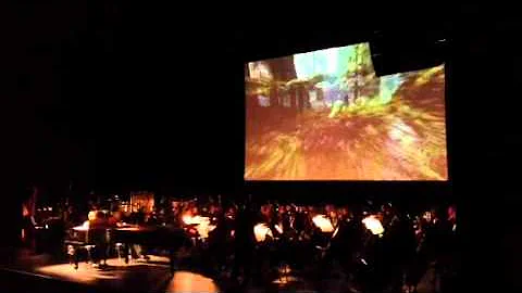 Kumi Tanioka at the FFXI 10th Anniversary Concert