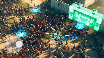 Zombie War - The last survivor #1 gameplay walkthrough android, iOS