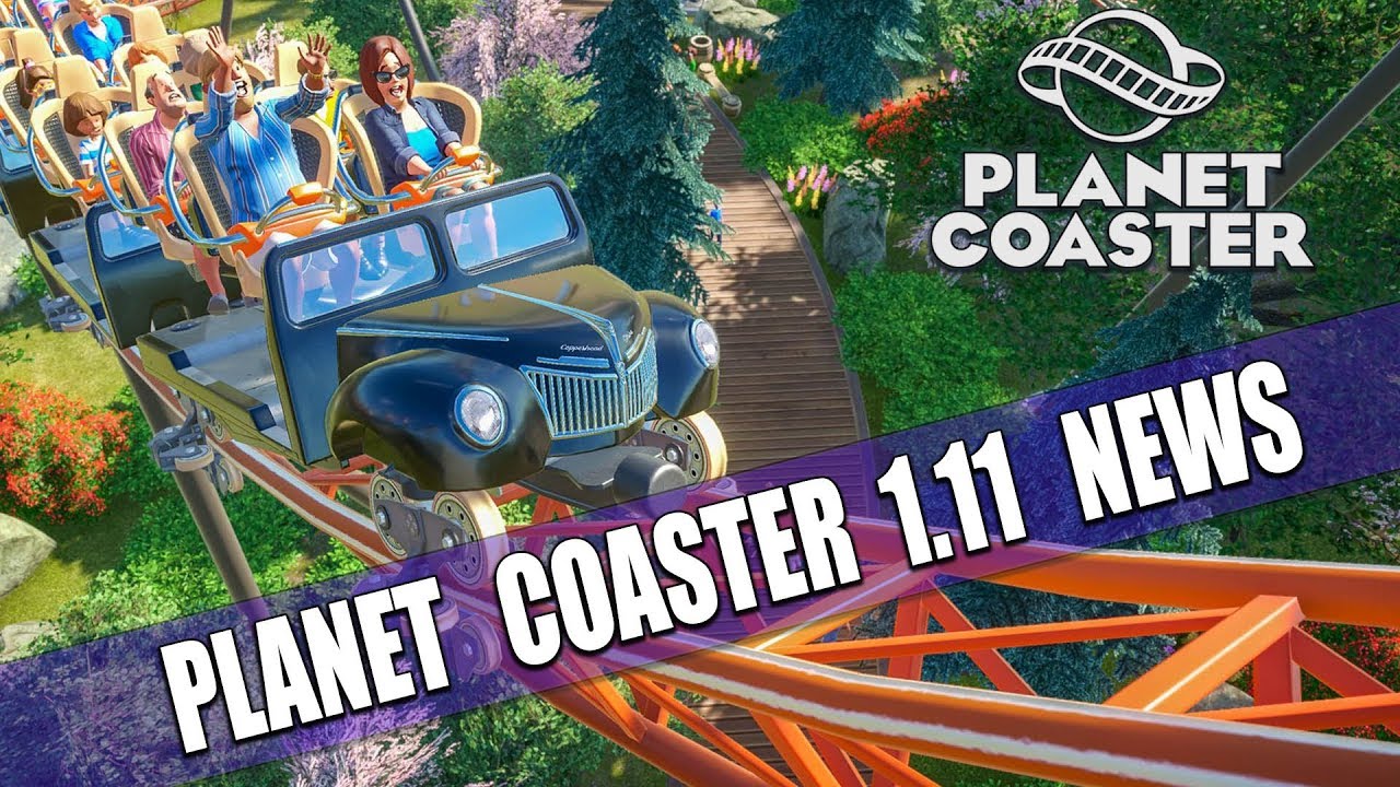 Planet Coaster 1.11 - Copperhead Strike Plus Classic Rides DLC!