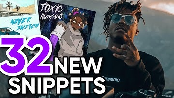 TOXIC HUMANS LEAKING??? 32 NEW JUICE WRLD SNIPPETS + MORE COMING (Toxic Human, Never Switch)