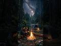 24 Hours Forest Survival Camping &amp; Fishing Adventure 🌲🔥 | #travelshorts #naturevlog
