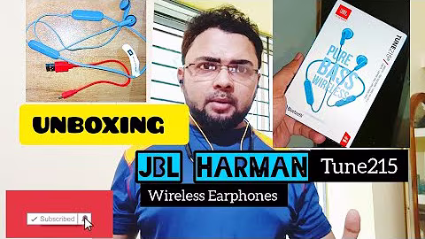 JBL 215BT in-ear WIRELESS EARPHONES 🎧,16hr music,Dual pairing | Unboxing Review  | TREX VLOGS