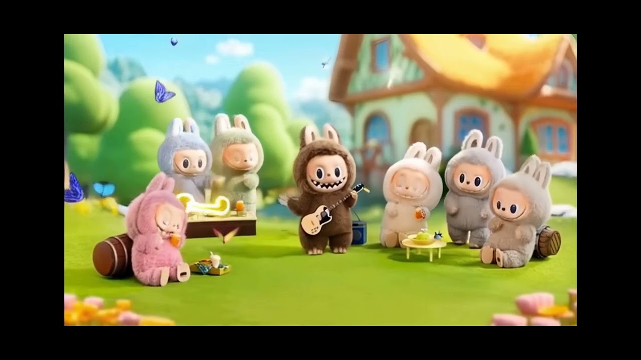 Labubu and friends im action 