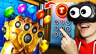 NEW Creating The INFINITY GAUNTLET In VIRTUAL REALITY (Floor Plan VR Funny Gameplay)