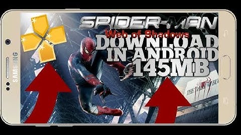 {145}MB HOW TO DOWNLOAD SPIDER MAN WEB OF SHADOWS IN ANDROID (MUST WATCH)