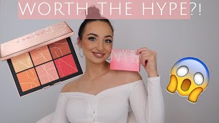 NARS AFTERGLOW BLUSH PALETTE | Review, Swatches, & Demo!