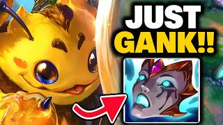 to CARRY on NUNU just LEARN to GANK!!!