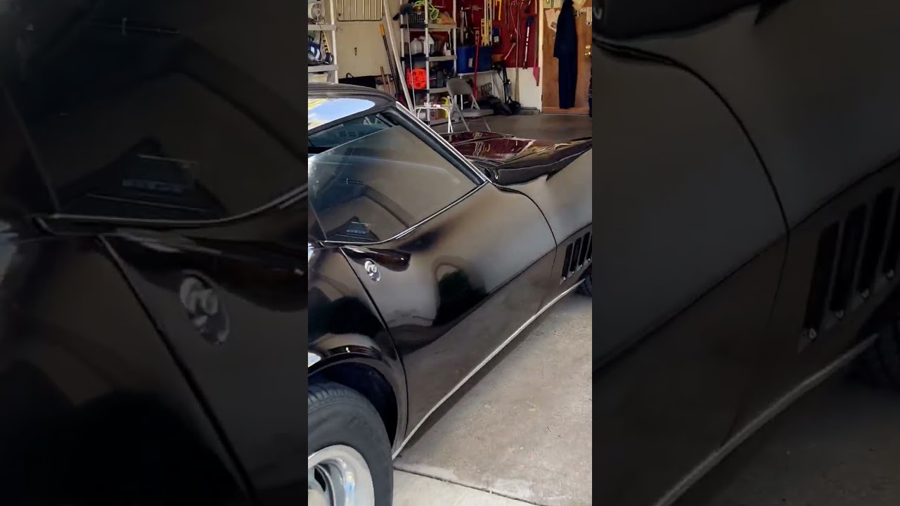 1968 Tuxedo Black Corvette L-79 327 4 Speed