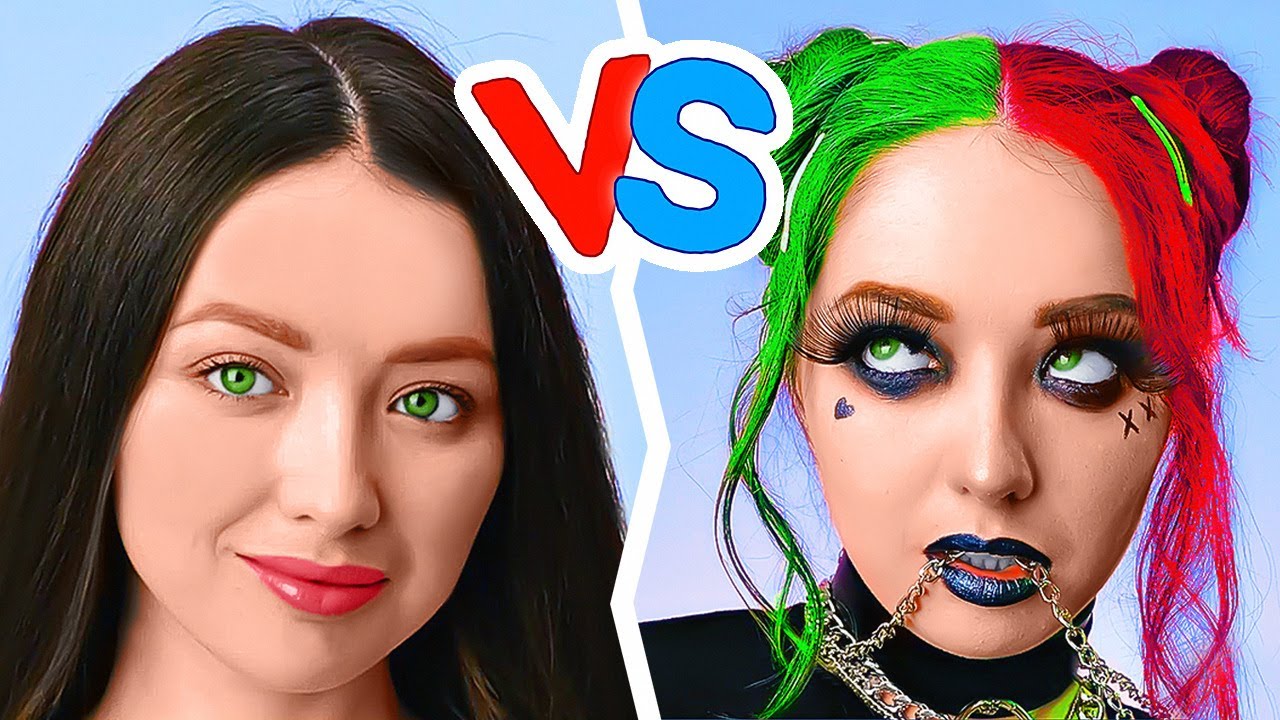 MAKEUP VS NATURAL BEAUTY || Crazy Makeup Transformations