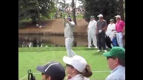 Justin Thomas and Ricky Fowler have back to back Aces on a practice round at the masters#shorts#golf