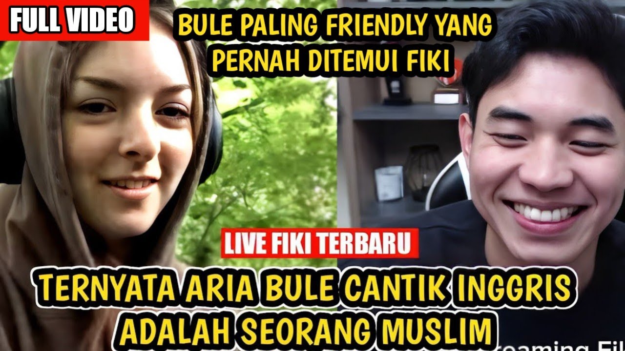 ВИРУСНЫЙ!! АРИЯ, очень дружелюбная британская мусульманка, когда встретила Фики Наки - ЖИВОЙ ФИКИ...