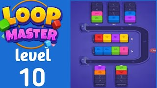 Loop Master level 10 walkthrough solution 
